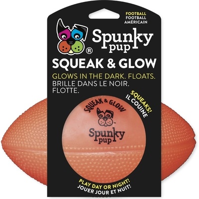 Spunky Svítící fotbalový míč Pup 13 cm
