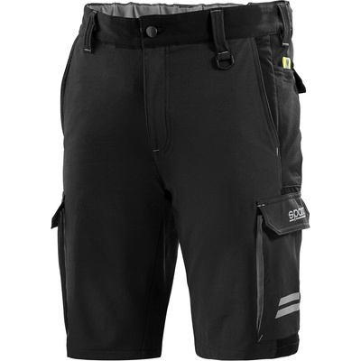 Sparco ATLANTA TECH SHORTS šortky čierna-Sivá