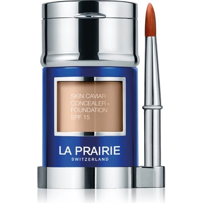 La Prairie Skin Caviar Concealer Foundation грим и коректор SPF 15 цвят Tender Almond 30ml