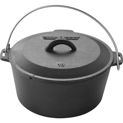 Camp Chef Dutch Oven 25 cm bez nožiček s poklicí