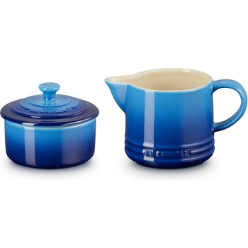 Le Creuset Комплект за сметана и захар, комплект от 2 бр. , AZURE, керамика с глазура, Le Creuset (LECR89331002200003)