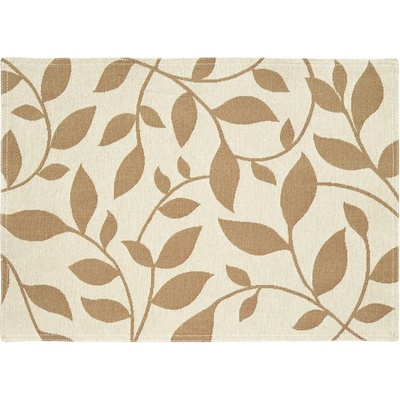 SCANquilt Prestieranie motiv Fino listy smotanová 32x48cm