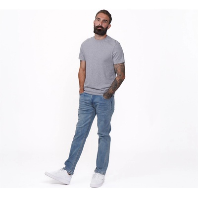 Firetrap Мъжки дънки Firetrap Firetrap Rom Straight Leg Jeans Mens - Reg Light Wash
