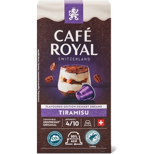 Café Royal Кафе капсули Cafe Royal Tiramisu за Nespresso Original, 10 бр. , 100% Арабика