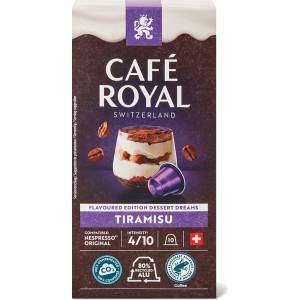  Кафе капсули Cafe Royal Tiramisu за Nespresso Original, 10 бр. , 100% Арабика