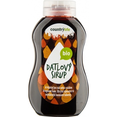Country Life Sirup datľový Bio 900 ml