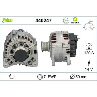 VALEO Alternátor 440247