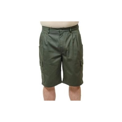 Actual Fashion pánske kraťasy zelené s vreckami