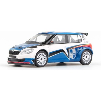Abrex Škoda Fabia II FL S2000 2010 BFO Škoda Rally Team "Loix" Design 2011 1:43