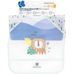 KikkaBoo Непромокаем лигавник с ръкави и джоб Savanna Mint (31303030033) - salemax