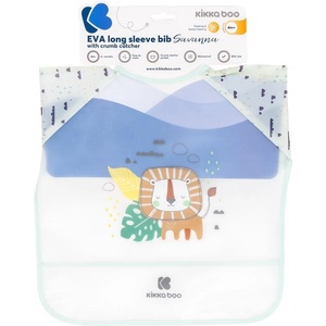 KikkaBoo Непромокаем лигавник с ръкави и джоб Savanna Mint (31303030033) - salemax