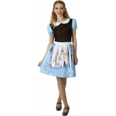 BigBuy Маскировъчен костюм за възрастни Alice Halloween Слугиня (S1126211)