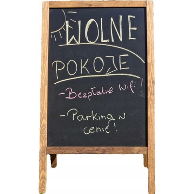 Reklamní Tabule oboustranný stojan (A-stojan) 125 x 66 cm