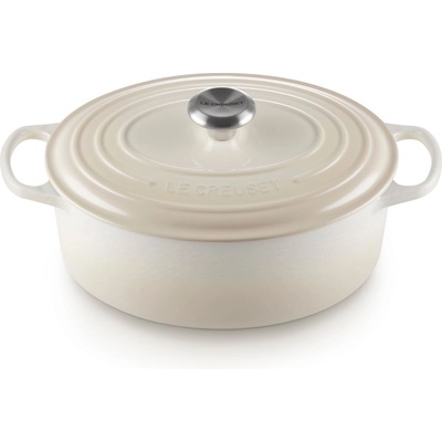 Le Creuset Съдове за готвене SIGNATURE 29 см, 4, 7 л, овална форма, MERINGUE, чугун, Le Creuset (LECR21178297164430)