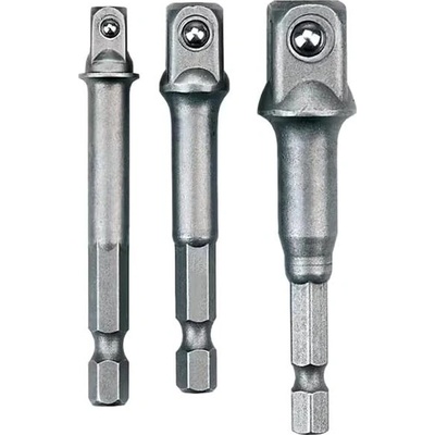 Narex sada adaptérů z upnutí HEX šestihran 1/4" na ořechy 1/2", 3/8", 1/4" (443002000) – Zbozi.Blesk.cz