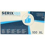SERIX AQUA Медицински нитрилни ръкавици Blue Nitrile Gloves, XL, 100 бр