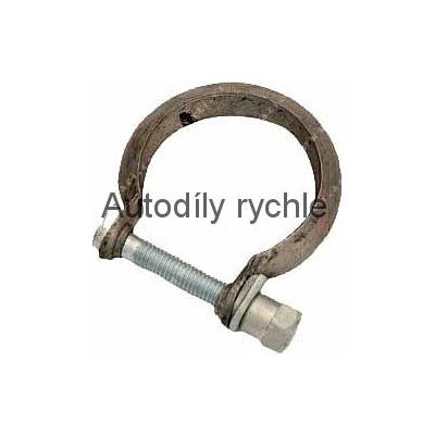 OEM V S362 spona výfuku 62 mm, 1 šroub (Citroen, Fiat, Peugeot, Renault) (VS362)
