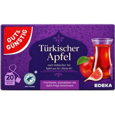 G&G turecký jablečný čaj 25 sáčků 68,75 g