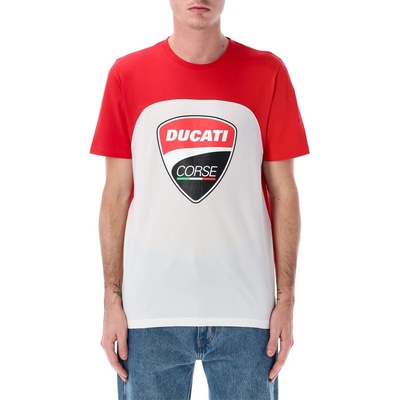 Triko DUCATI CORSE Ducati M182-1221 červená bílá