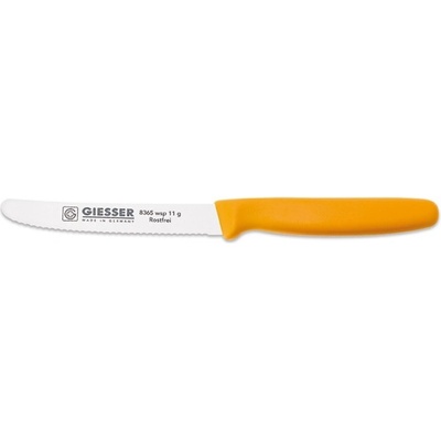 Giesser nôž univerzálny vlnitý 11 cm žltý 8365 wsp