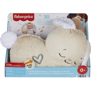 Fisher Price zajačik s upokojujúcou hudbou HXG97