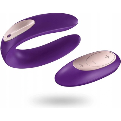 Satisfyer Partner pro páry s dálkovým ovládáním Violet