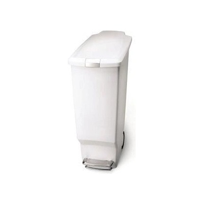 Simplehuman úzky pedálový 40 l biely