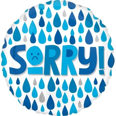 Amscan Balónik fóliový Sorry