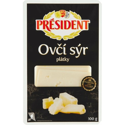 Président Syr ovčí plátky 100 g
