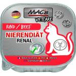 MAC's Mac’s VetCare Cat Adult GRAIN FREE, пастет за пораснали котки, БЕЗ ЗЪРНО, с бъбречни проблеми, с говеждо месо, 85 гр - Германия - 584VE