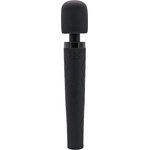 Pixey Deluxe Black Velvet - вибратор тип "wand" M (черен)
