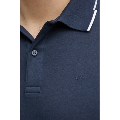 Calvin Klein Памучна тениска с яка Calvin Klein (K10K114130)