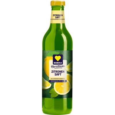 Edeka citronová šťáva 100% 0,75 l