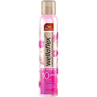 Wellaflex suchý šampón na vlasy Sensual Rose 180 ml