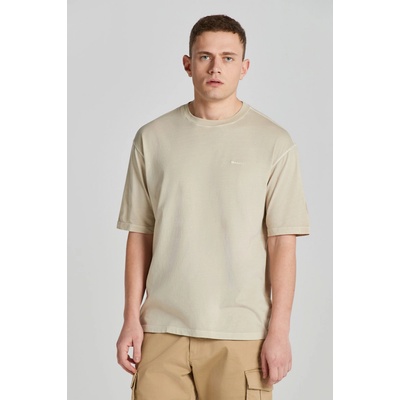 Gant tričko Sunfaded SS T-Shirt hnedé