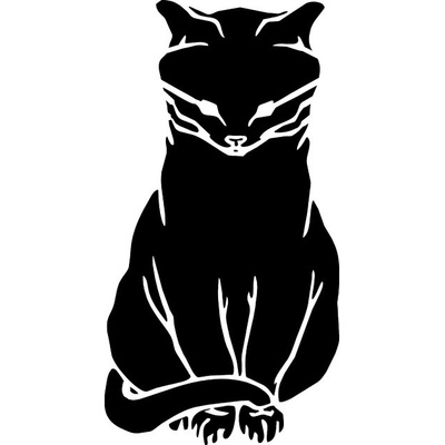 Artemis Kočka plastová šablona 418 E 29x29cm – Zboží Dáma