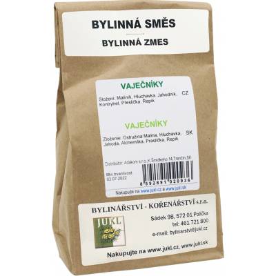 Jukl Bylinářství kořenářství Čaj Vaječníky 100 g