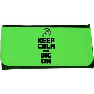 Peněženka velká Keep calm and dig on