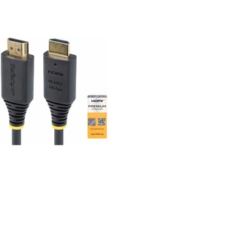 Image 1 of StarTech StarTech. com HDMI2-CABLE-4K60-4M HDMI кабел 4 м HDMI тип A (стандартен) Черен (HDMI2-CABLE-4K60-4M)