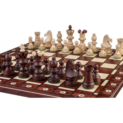 Drevené šachy Ambassador De lux