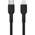 Dudao L9X 30W USB-C - Lightning Cable 1m - Черен (L9X_Black 1M)