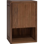 vidaXL Страничен шкаф за баня Натурално 45 x 30 x 70 см (42026910)