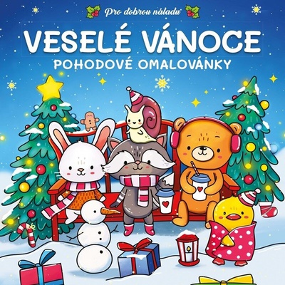 Veselé Vánoce Pohodové omalovánky