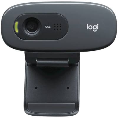 C270 HD Webcam - BLACK - USB (960-001063)