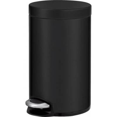 EKO-Europe EKO Кош за отпадъци с педал SERENE - черен мат - 12 л (EKO 921512- Matt black)