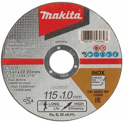 Makita 115 mm E-03034