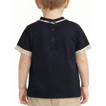Chicco Boys Knitted Tee Dark Blue