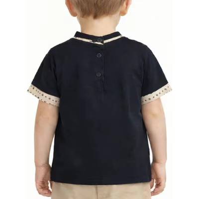 Chicco Boys Knitted Tee Dark Blue