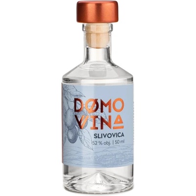 DOMOVINA Slivovica 52% 0,05 l (čistá fľaša)
