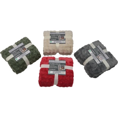 VOG Flanelová deka 340 g 150 x 200